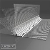LIKOV LD-LI PVC 10 lišta dilatační univerzální délka 2,5m tl. 10mm